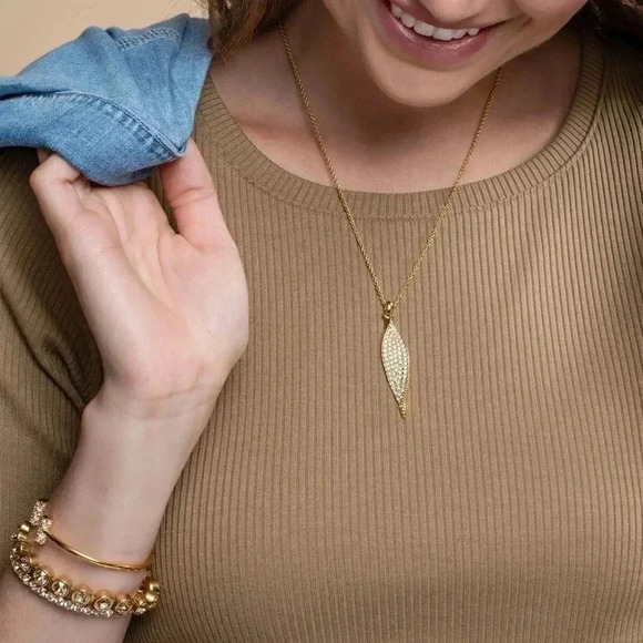 Touchstone Crystal by Swarovski Do the Twist Pendant (retired) - Picture 3 of 8